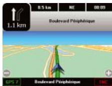 VIAMICHELIN NAVIGATION X-950 - Vue 2D / 3D - 2