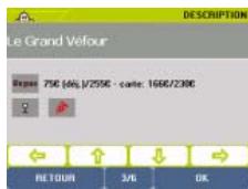 VIAMICHELIN NAVIGATION X-950 - Comment consulter la description d'un POI - 4