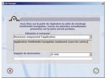 VIAMICHELIN NAVIGATION X-950 - SD Manager - 1