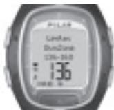POLAR RS200 - Pensez à redéfinir votre OwnZone : - 2