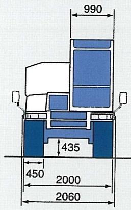 TAKEUCHI TC R50 - Benne tri-directionnelle - 5