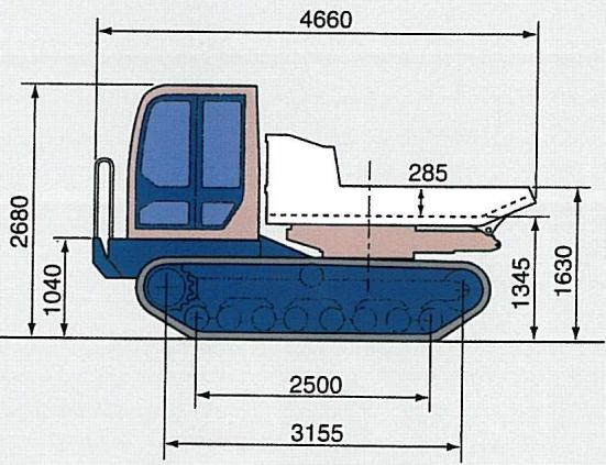 TAKEUCHI TC R50 - Benne tri-directionnelle - 6