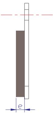 SCORPA TYS125F - Contrôle d'usure des plaquettes : - 1