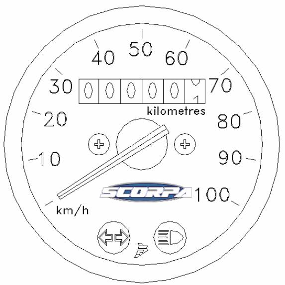 SCORPA TYS125F - a) Témoins : - 1