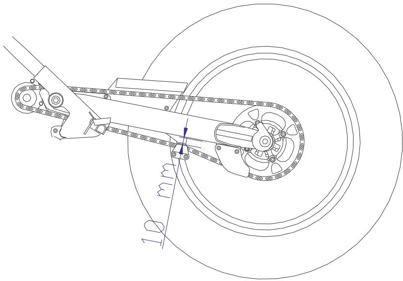 SCORPA TYS125F - k) Chaine de transmission - 1
