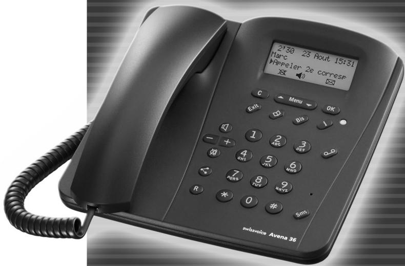 SWISSVOICE AVENA 36 - Mode d'emploi - 1