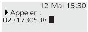 SWISSVOICE AVENA 36 - Préparer votre numéro avant d'appeler - 1