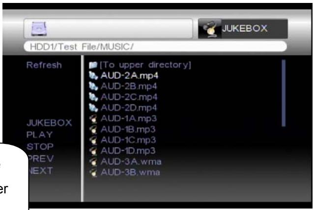 WE DIGITAL CRYSTAL WE REMIXED - Changement de mode de lecture de la musique - 2