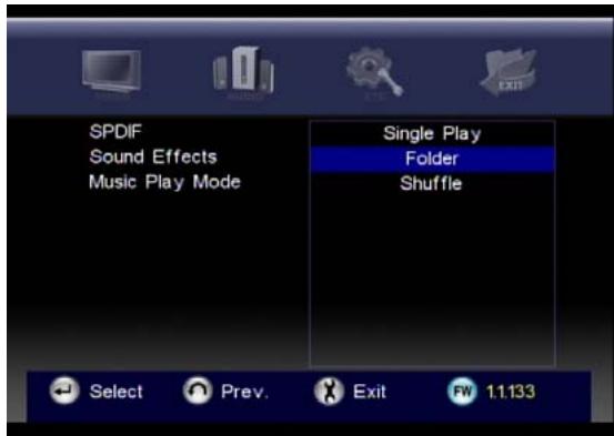 WE DIGITAL CRYSTAL WE REMIXED - - Music Play Mode (mode de lecture de la musique) - 1