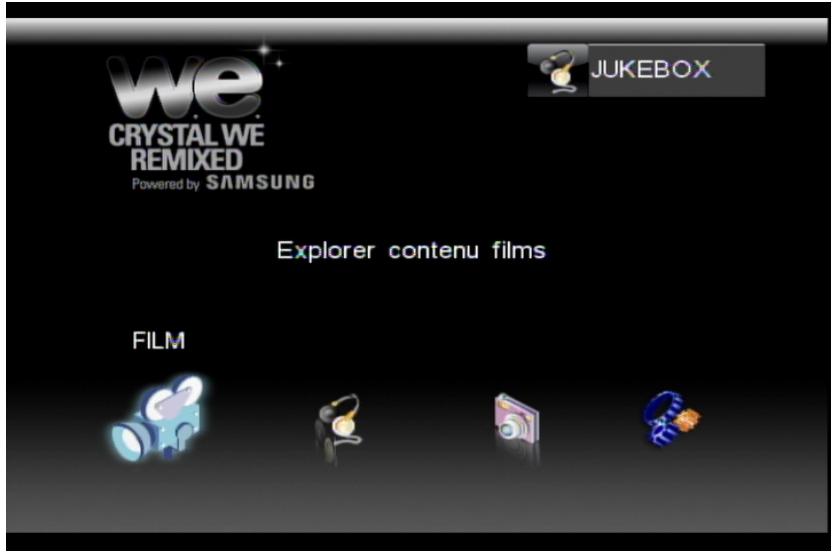 WE DIGITAL CRYSTAL WE REMIXED - Écran du menu principal - 1