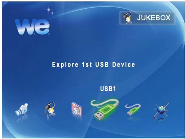 WE DIGITAL FULL BLACK TFT HD - Utilisation de la connexion USB. - 2