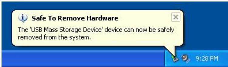 WE DIGITAL FULL BLACK TFT HD - Déconnexion du PC - 3