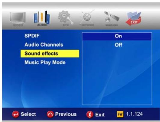WE DIGITAL FULL BLACK TFT HD - - Music Play Mode (mode de lecture de la musique) - 3