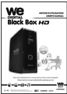 WE DIGITAL FULL BLACK TFT HD - Les éléments suivants sont contenus dans l'emballage du FULL Black TFT HD - 4