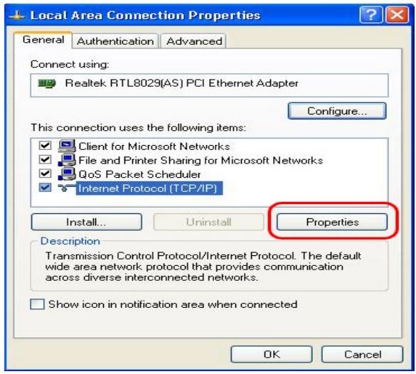 WE DIGITAL FULL BLACK TFT HD - Configuration de l'adresse IP : réseau Ethernet utilisant une connexion directe - 2