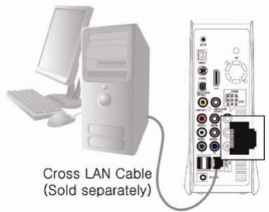 WE DIGITAL FULL BLACK TFT HD - Réseau Ethernet utilisant une connexion directe sur un PC (configuration de l'adresse IP ) - 1