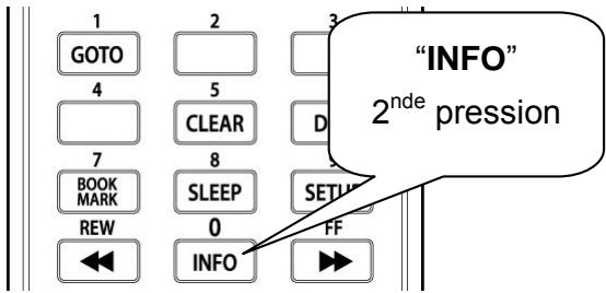 WE DIGITAL FULL BLACK TFT HD - Affichage de la durée de lecture actuelle. - 1