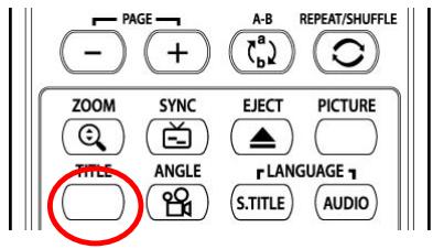 WE DIGITAL FULL BLACK TFT HD - Retour à l'écran du menu du DVD - 1