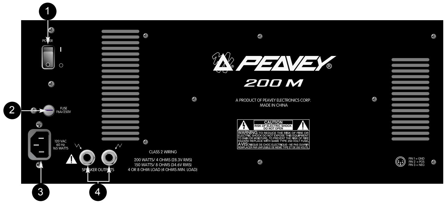 PEAVEY MP 600 - FEATURES: - 1