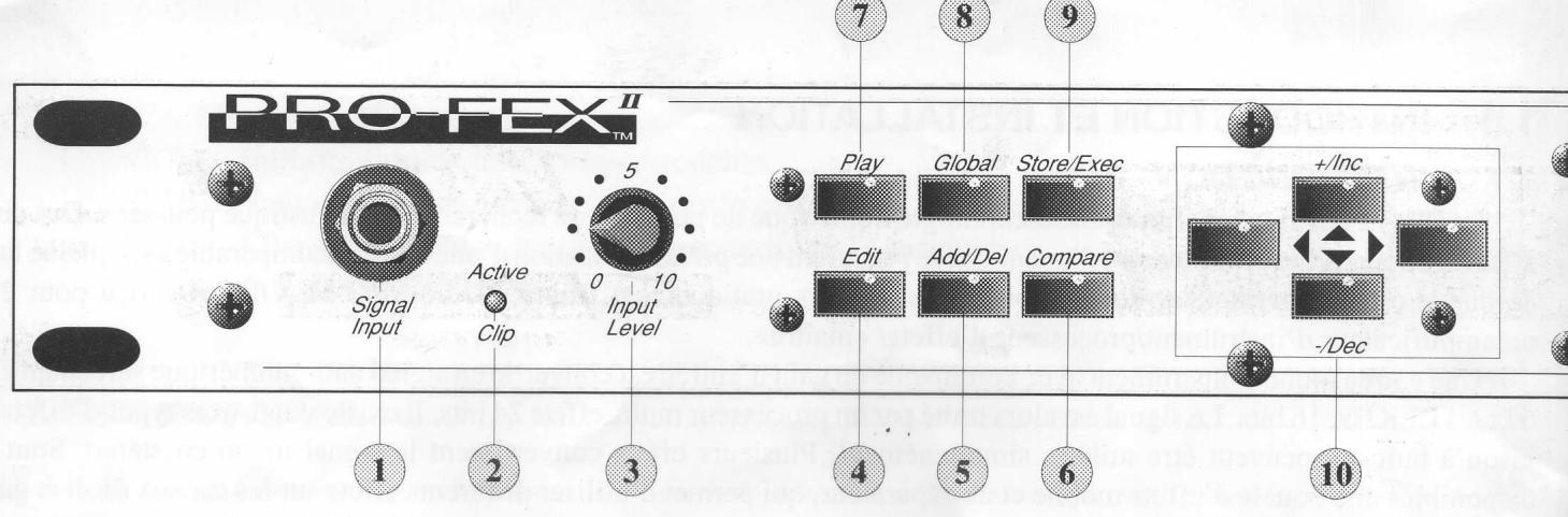 PEAVEY PRO-FEX II - CHARACTERISTIQUES - 1