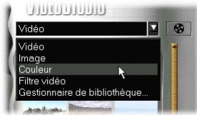 ULEAD VIDEOSTUDIO 5 - Insérer un clip de couleur : - 1