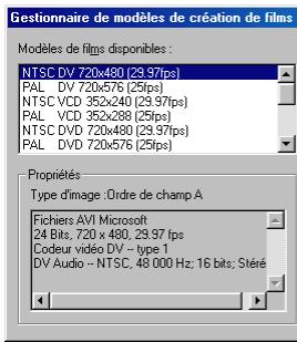 ULEAD VIDEOSTUDIO 5 - Utiliser le gestionnaire de création de film : - 3