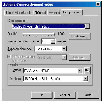 ULEAD VIDEOSTUDIO 5 - Compression - 1
