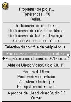 ULEAD VIDEOSTUDIO 5 - Configurer la capture MPEG : - 1