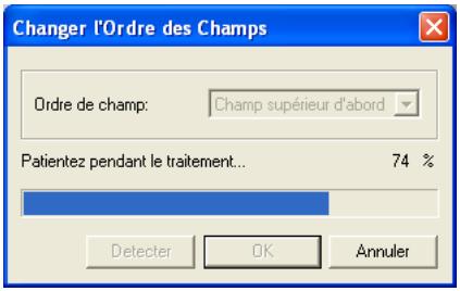 ULEAD DVD MOVIEFACTORY 3 - Paramétrer l'Ordre de Champ du Périphérique - 1