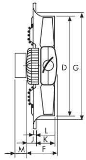 UNELVENT COMPACT HCBT-EX - Dimensions (mm) - 1
