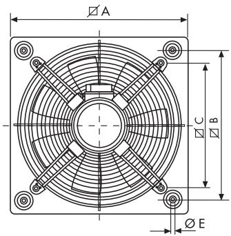 UNELVENT COMPACT HCBT-EX - Dimensions (mm) - 3