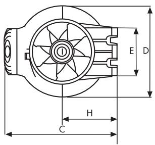 UNELVENT EXTRACTEUR DE CONDUIT TD-MIXVENT SILENT - Dimensions (mm) - 2