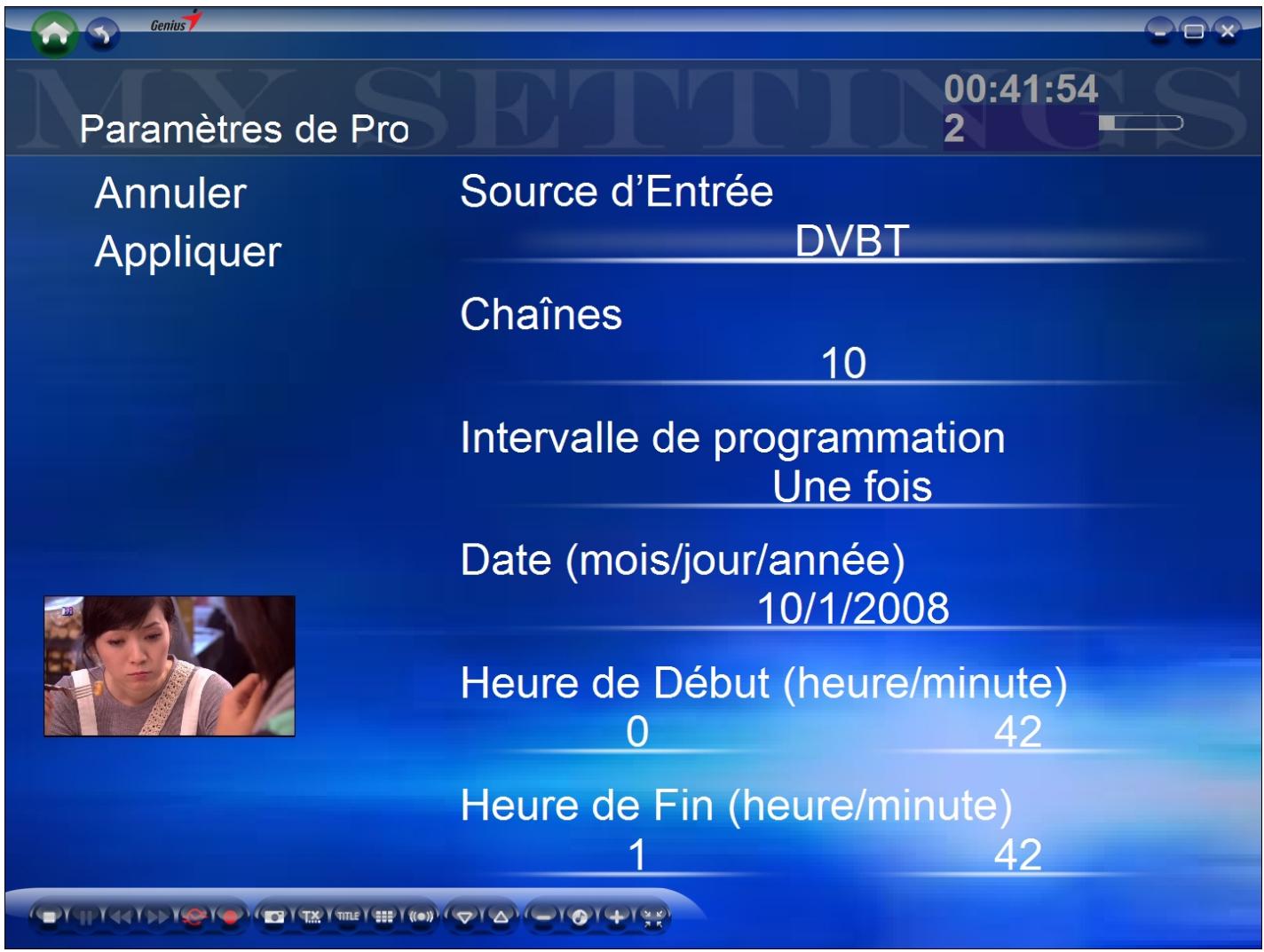 GENIUS TVGO DVB-T03 - Programarea - 1