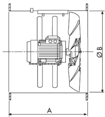 UNELVENT THGT - Dimensions (mm) - 2