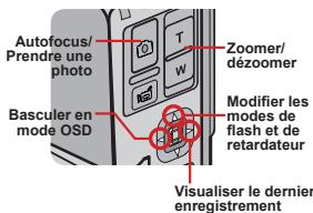 AIPTEK POCKET DV M1 - Appuyez complètement sur le déclencheur ( l ) pour prendre une photo. - 1