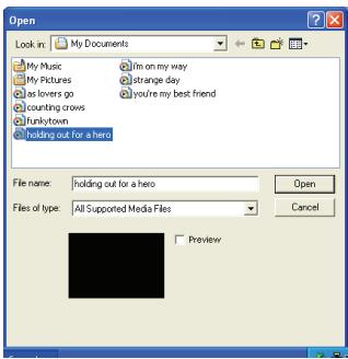 AIPTEK POCKET DV 6800 LE - - Adding files for conversion - 1