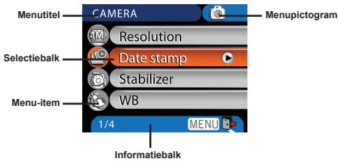 AIPTEK POCKET DV 6800 LE - Afbeelding menu - 1