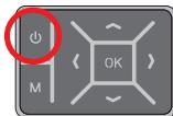 AIPTEK V10 - - Projector ein- und ausschalten - 1