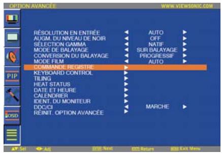 VIEWSONIC CD4233 - ■ MODE FILM * : INPUT HDMI, DVI-D (MODE-HD), S-VIDEO, VIDEO-Sequelment - 1