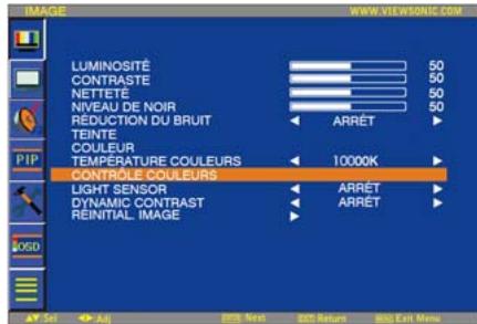VIEWSONIC CD4233 - TEMPÉRATURE COULEURS - 1