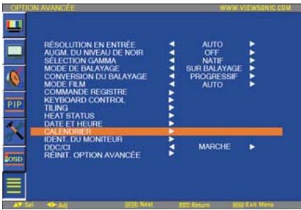VIEWSONIC CD4233 - DATE ET HEURE - 1