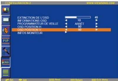 VIEWSONIC CD4233 - OSD POSITION H. - 1
