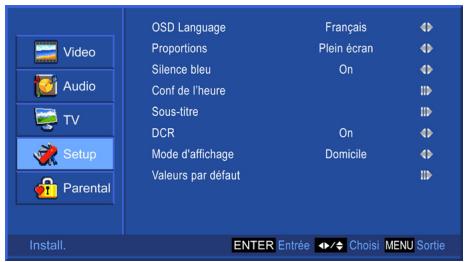 VIEWSONIC N3235W - Réglage des sous-titres codés - 1