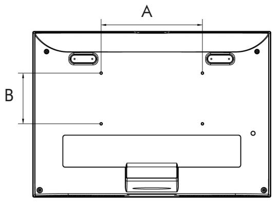 VIEWSONIC N3235W - Fixer la TV LCD ViewSonic au mur - 2