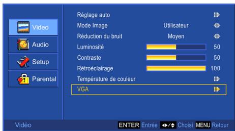VIEWSONIC N3235W - Utilisation de la fonction VGA - 2