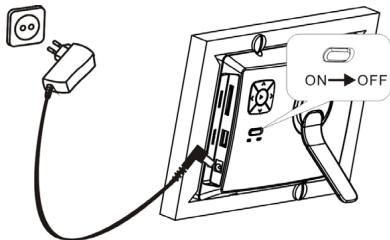 VIEWSONIC VFA710W-10 - Branchement à l'alimentation - 1