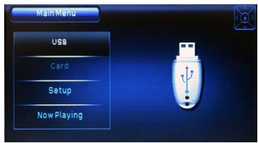 VIEWSONIC VFA710W-10 - Menu principal - 1