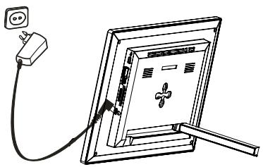 VIEWSONIC VFM842-52 - Branchement à l'alimentation - 1
