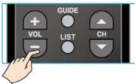 VIEWSONIC VT2730 - Réglage du volume - 1