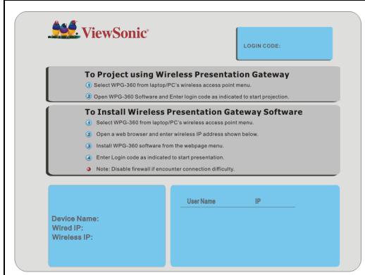 VIEWSONIC WPG-360 - 1-5 Installation - 9